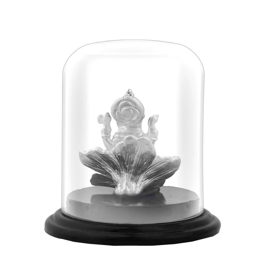 Pure Silver Ganesh Idol Gift Item for Festivals