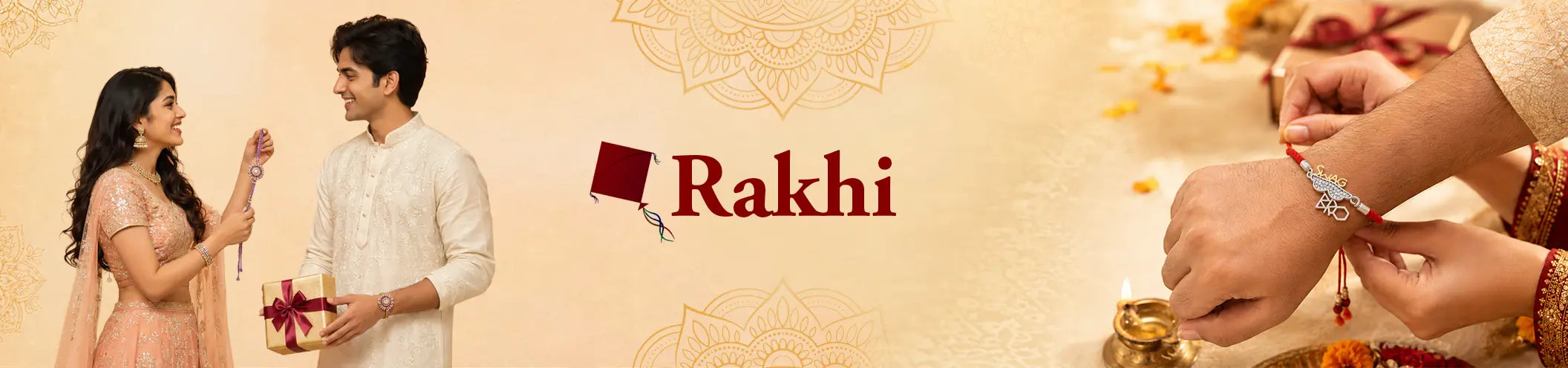 Sterling Silver Rakhi Collection Banner Desktop