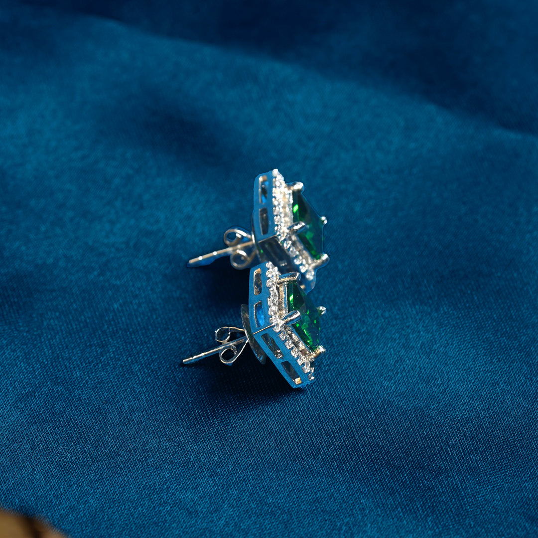 Square Cluster Emerald