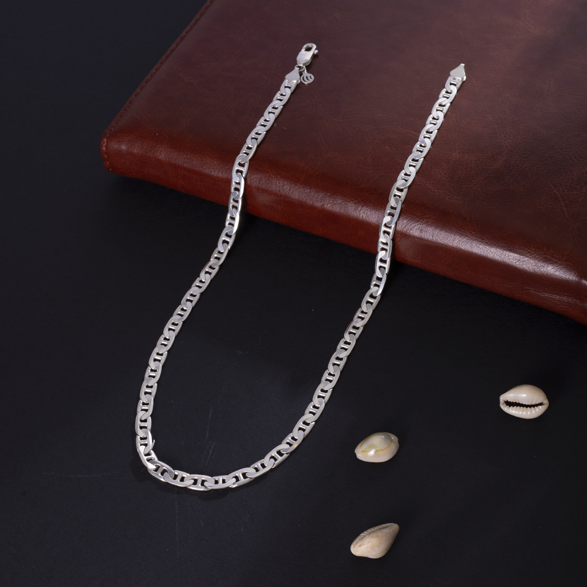 Marine Link Sterling Silver Chain