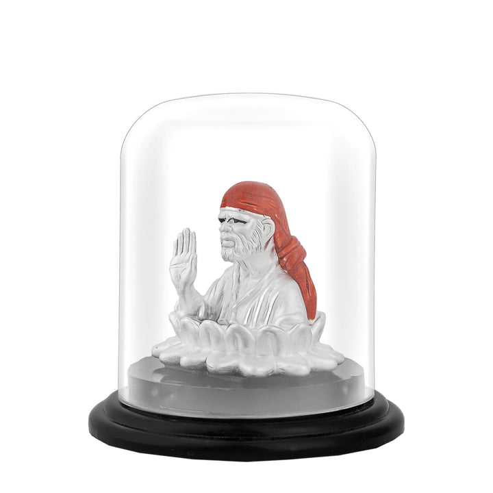 999 Silver Sai Baba Idol