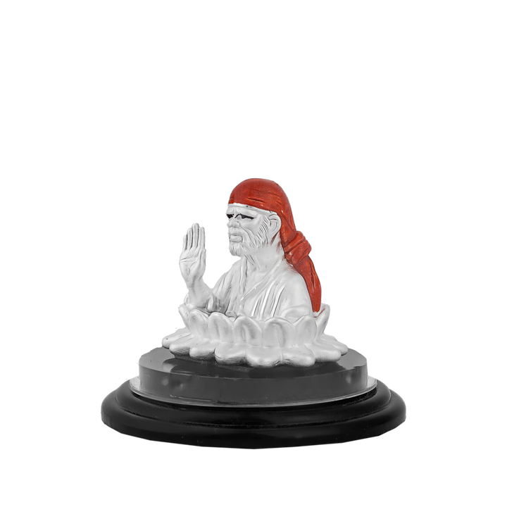 999 Silver Sai Baba Idol