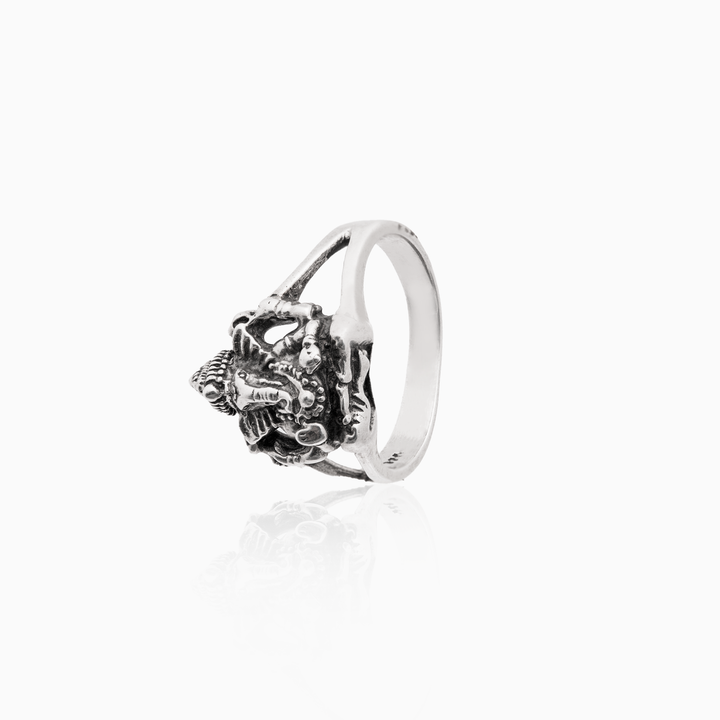 Ganesh Silver Ring