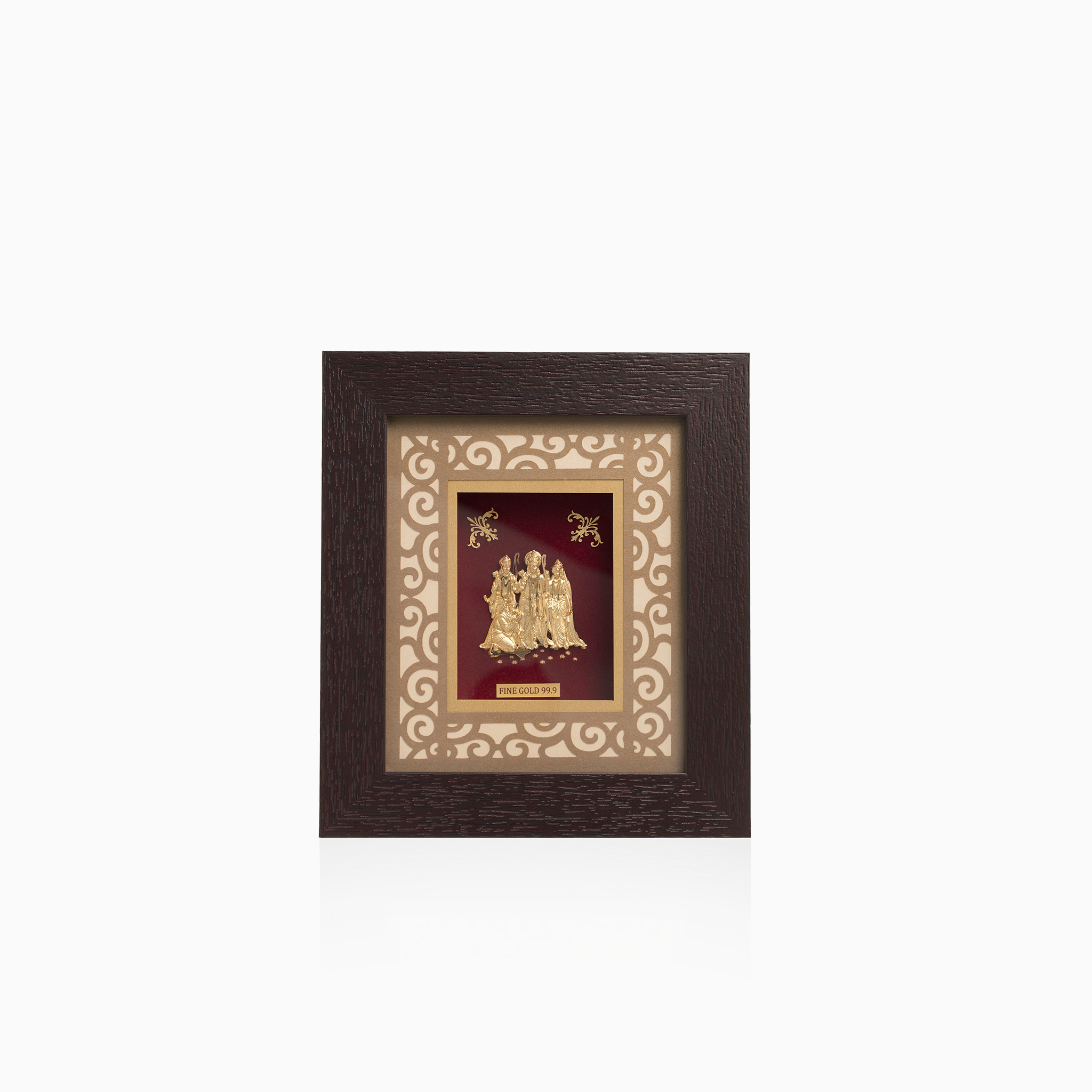 Fine Gold 24KT Ram Darbar  Frame
