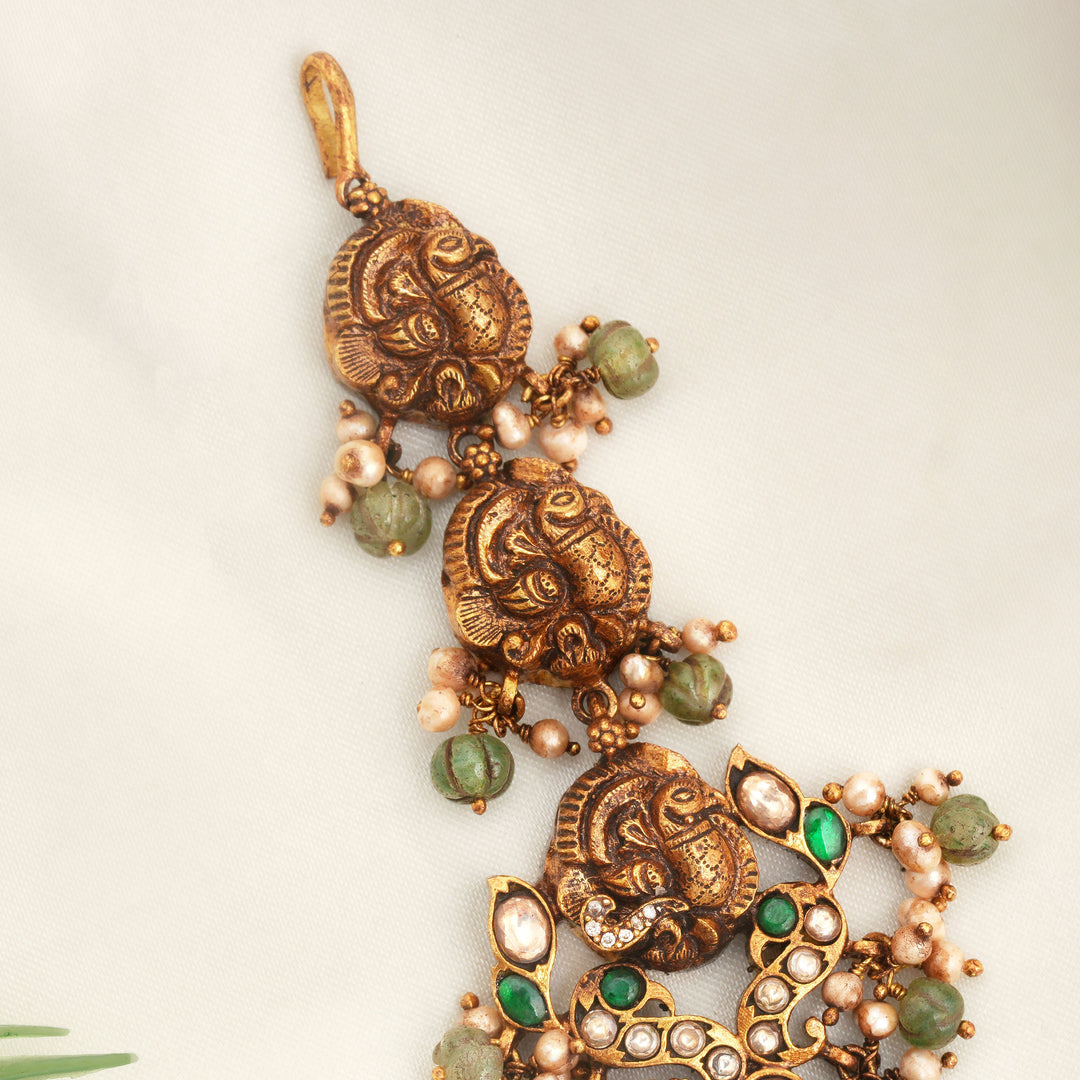 GOLD PLATED NETHICHUTTI