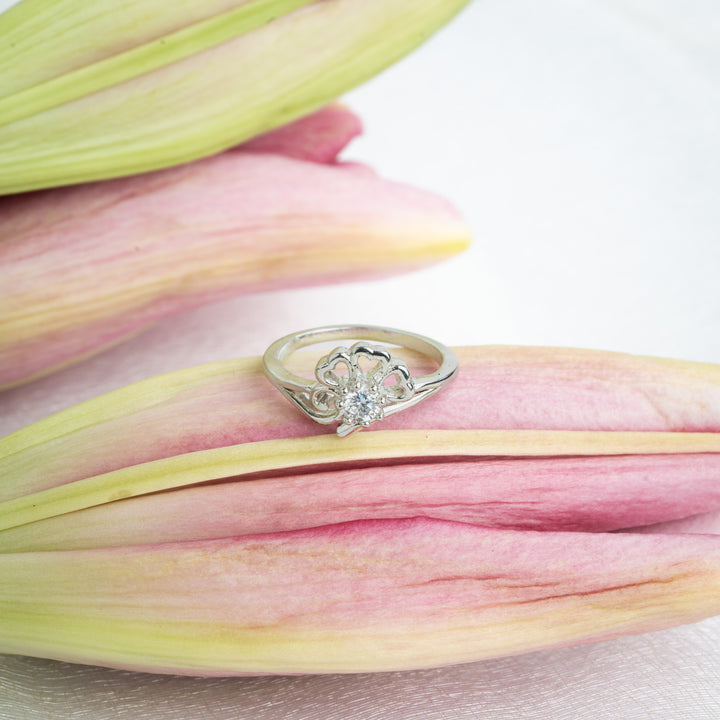 STERLING LADIES RING