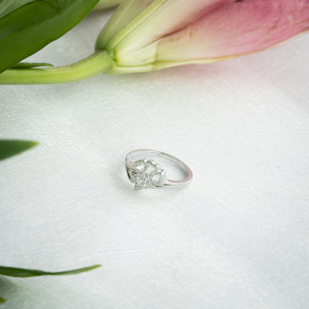 STERLING LADIES RING