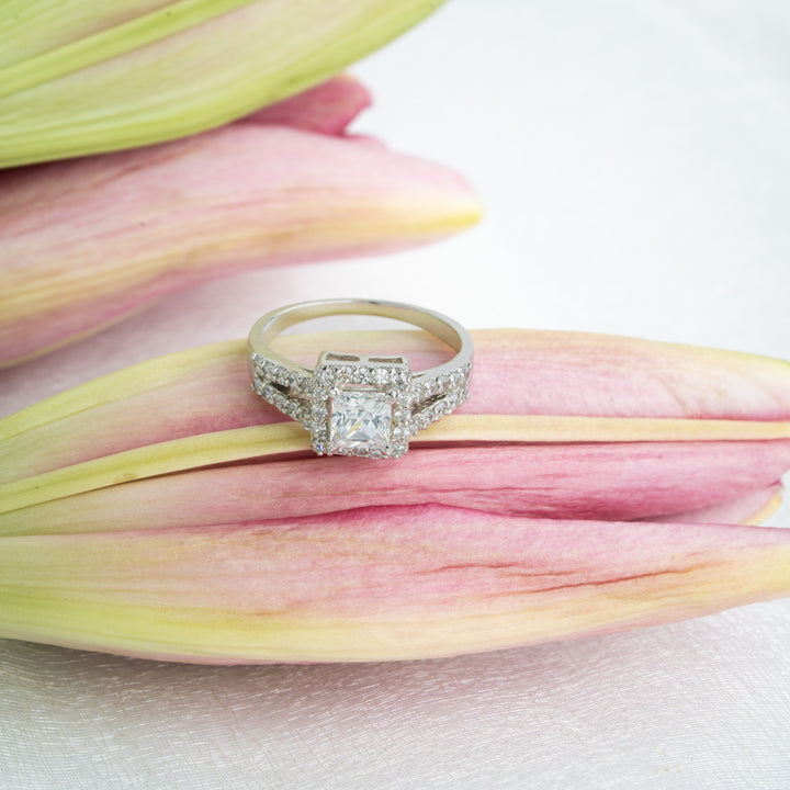 Princess Cut Engagement Ring
