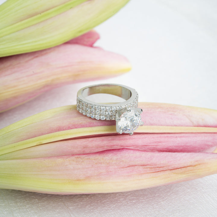 Solitaire-Style Engagement Ring