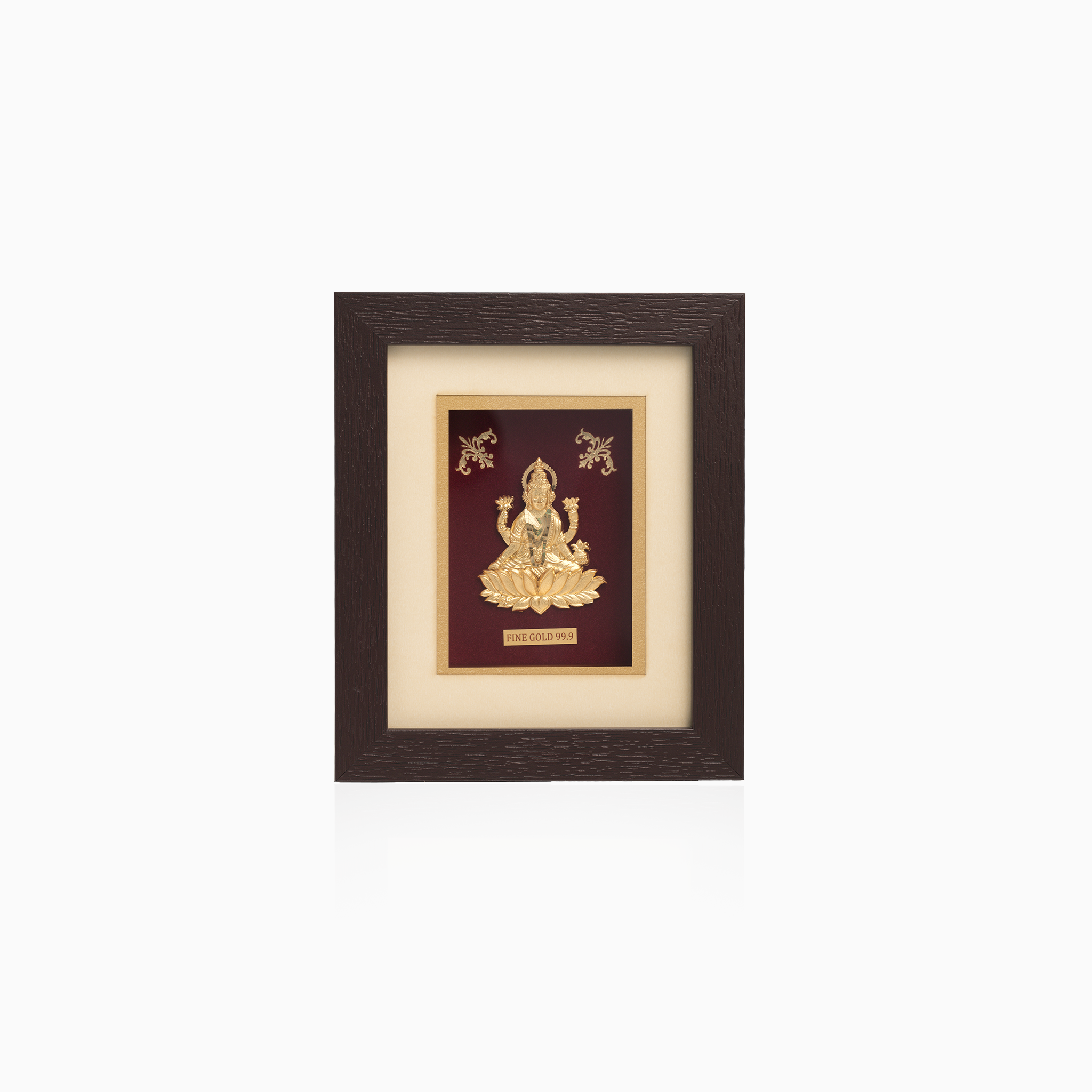 24KT Gold Foil  Goddess Lakshmi  Frame