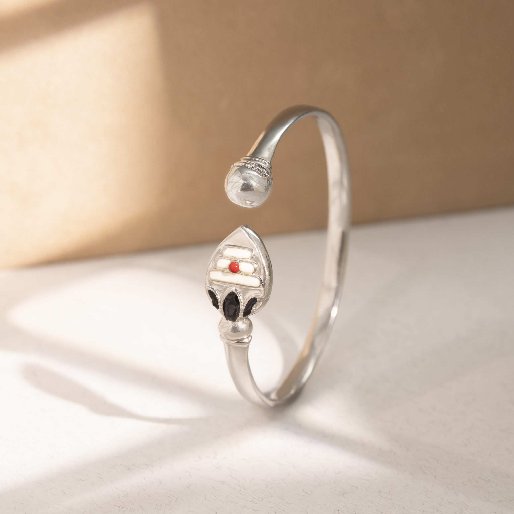 Murugan Vel Design Sterling Silver Kada