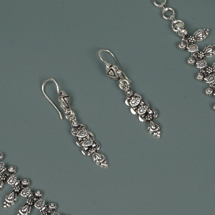 Oxidised Silver Necklace