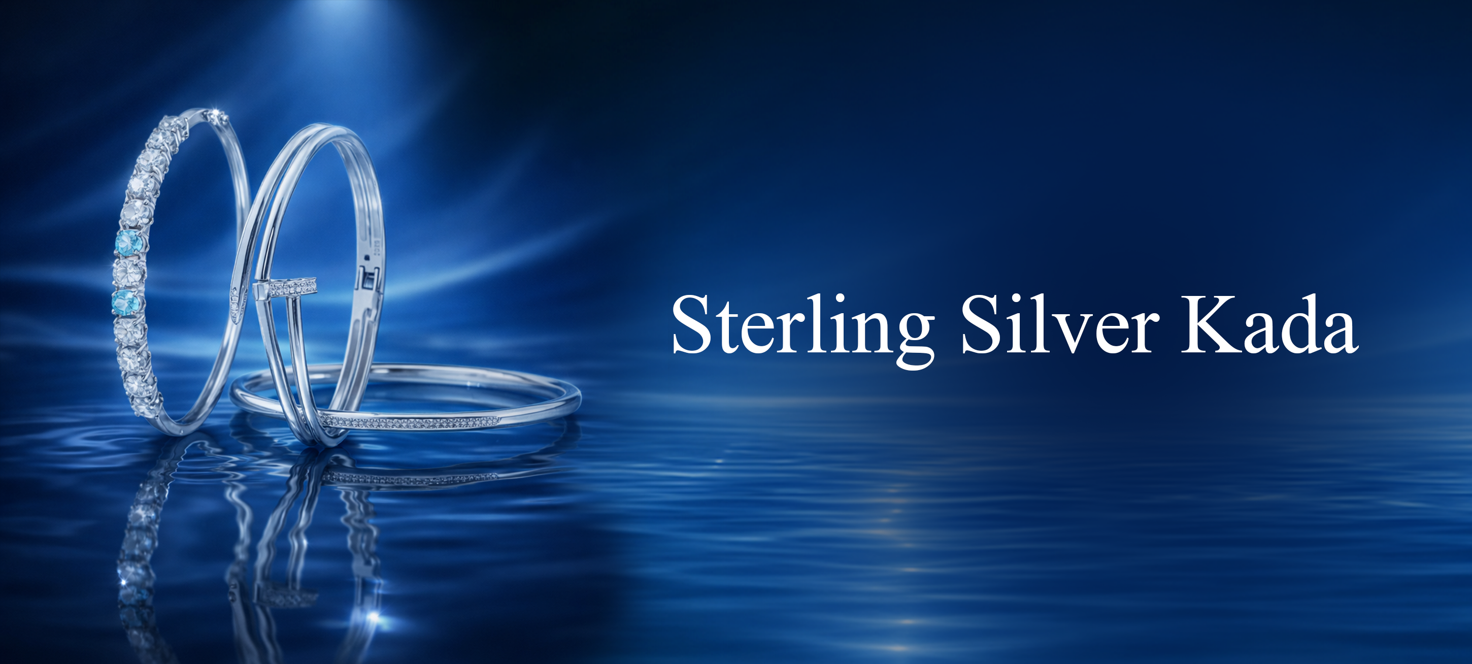 Sterling Silver Kada Collection Banner Mobile