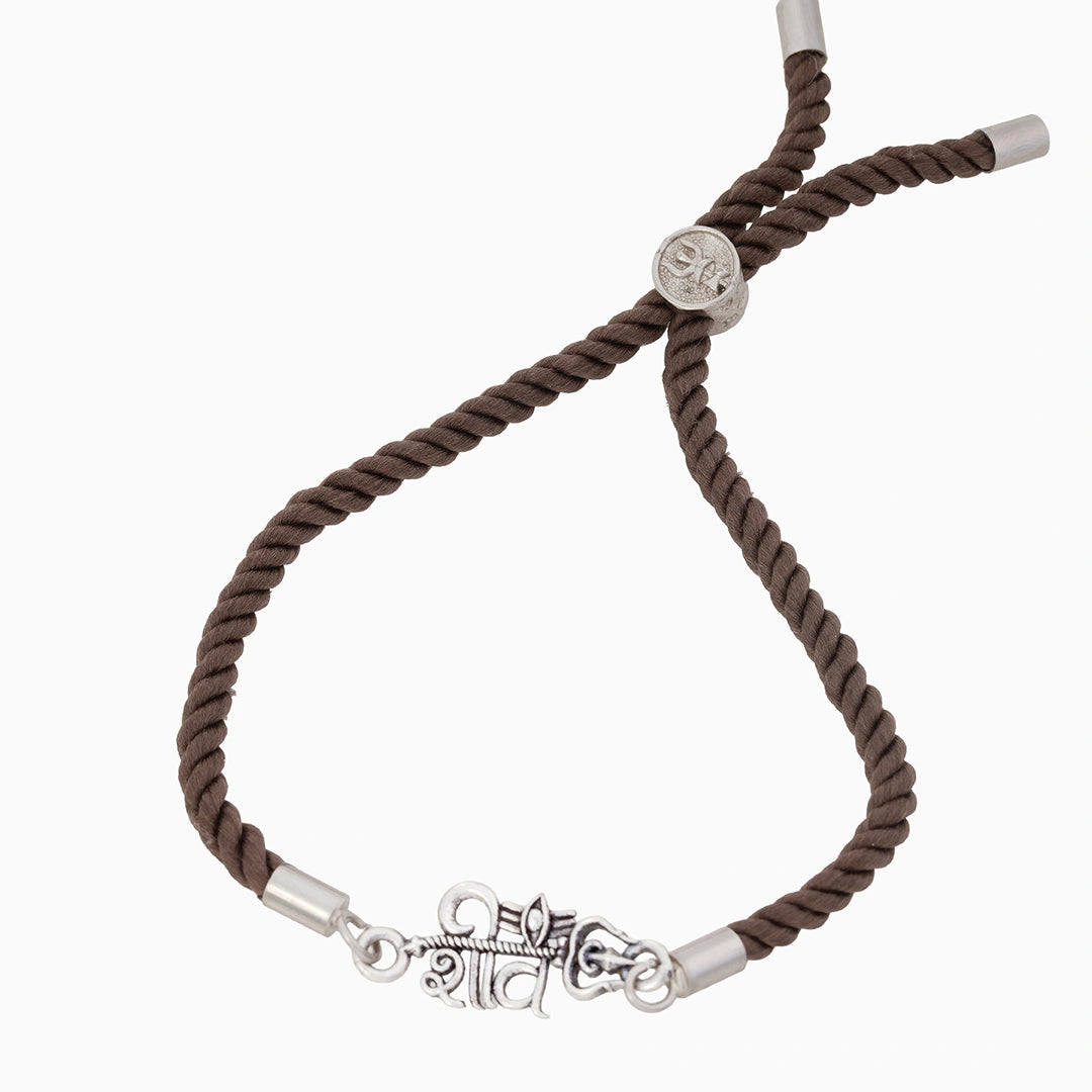 Shiva rakhi in sterling silver Ishna