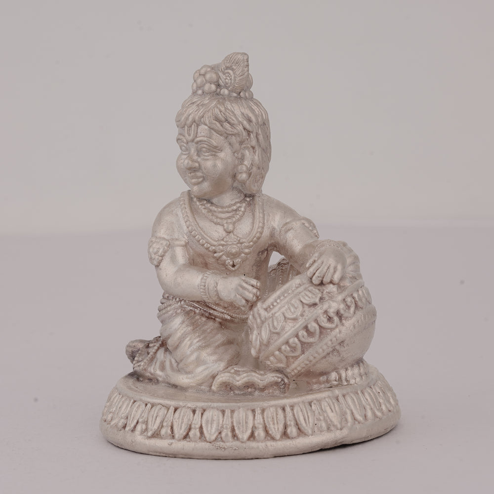 Silver Balakrishna Idol for Pooja