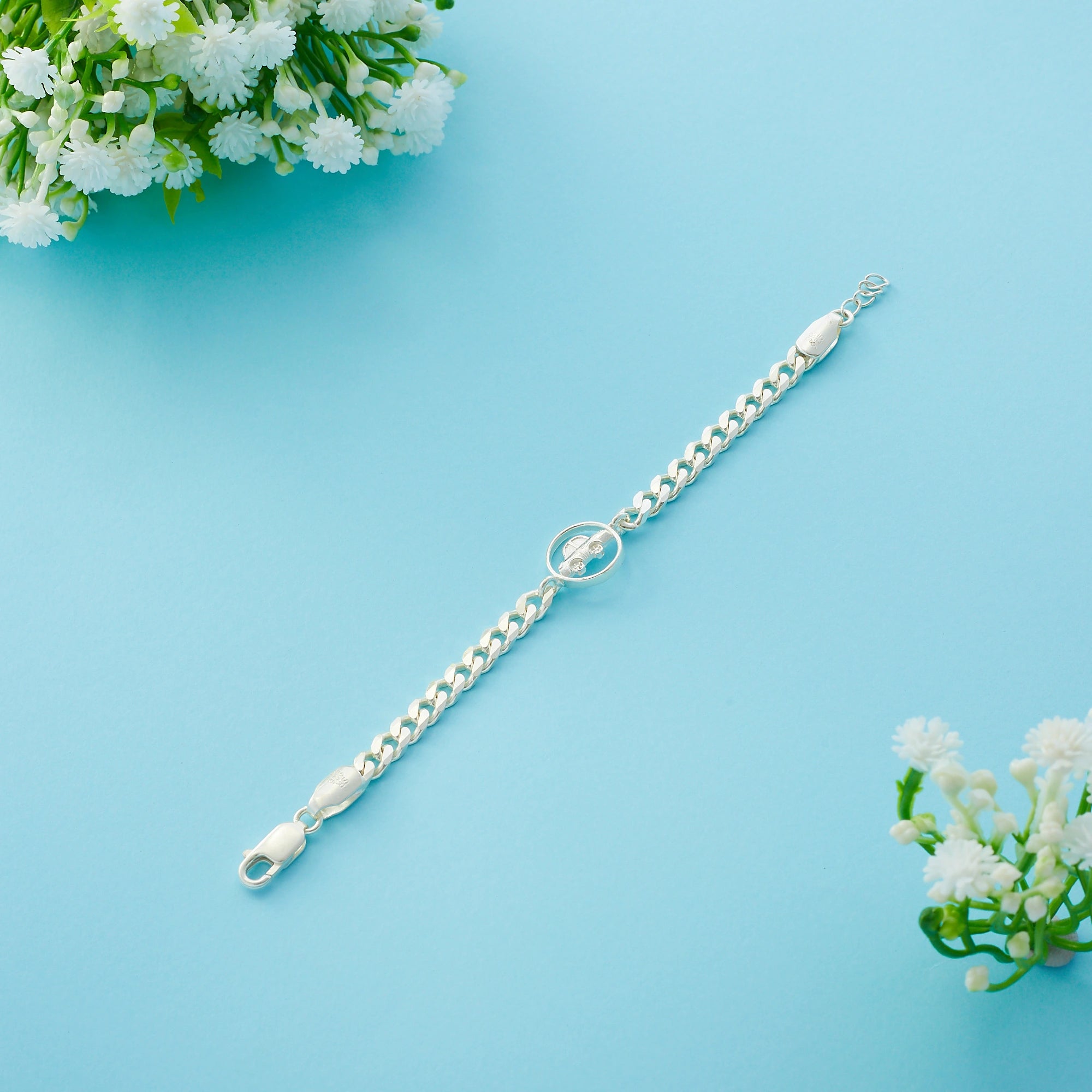 Silver Car Charm Bracelet Ishna