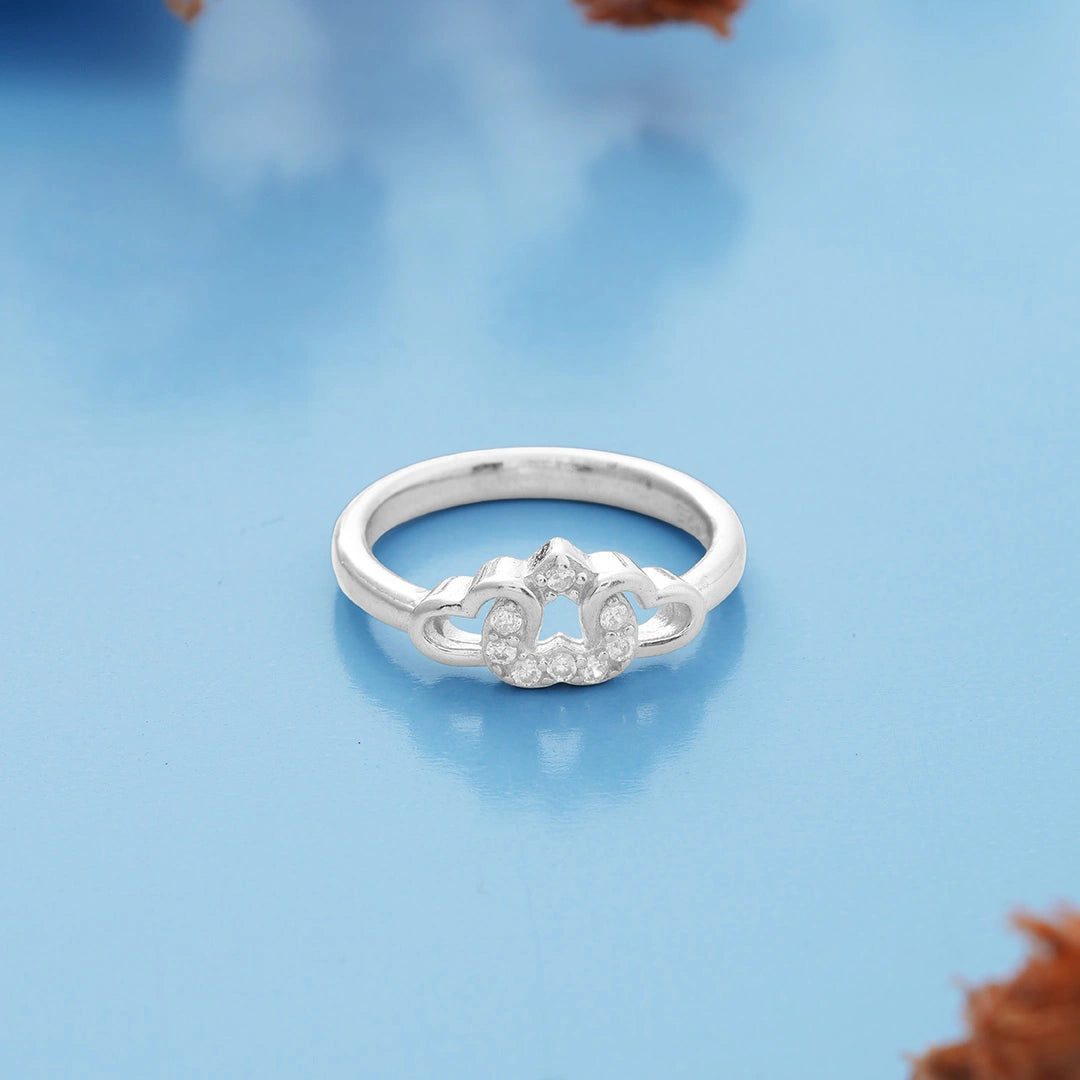  Silver Heart Ring Ishna