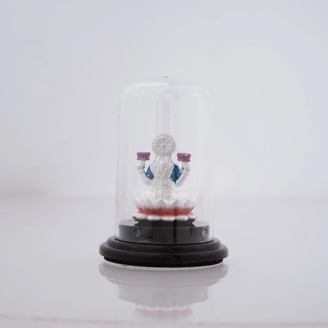 Silver Lakshmi idol for Car Dashboard Ishna