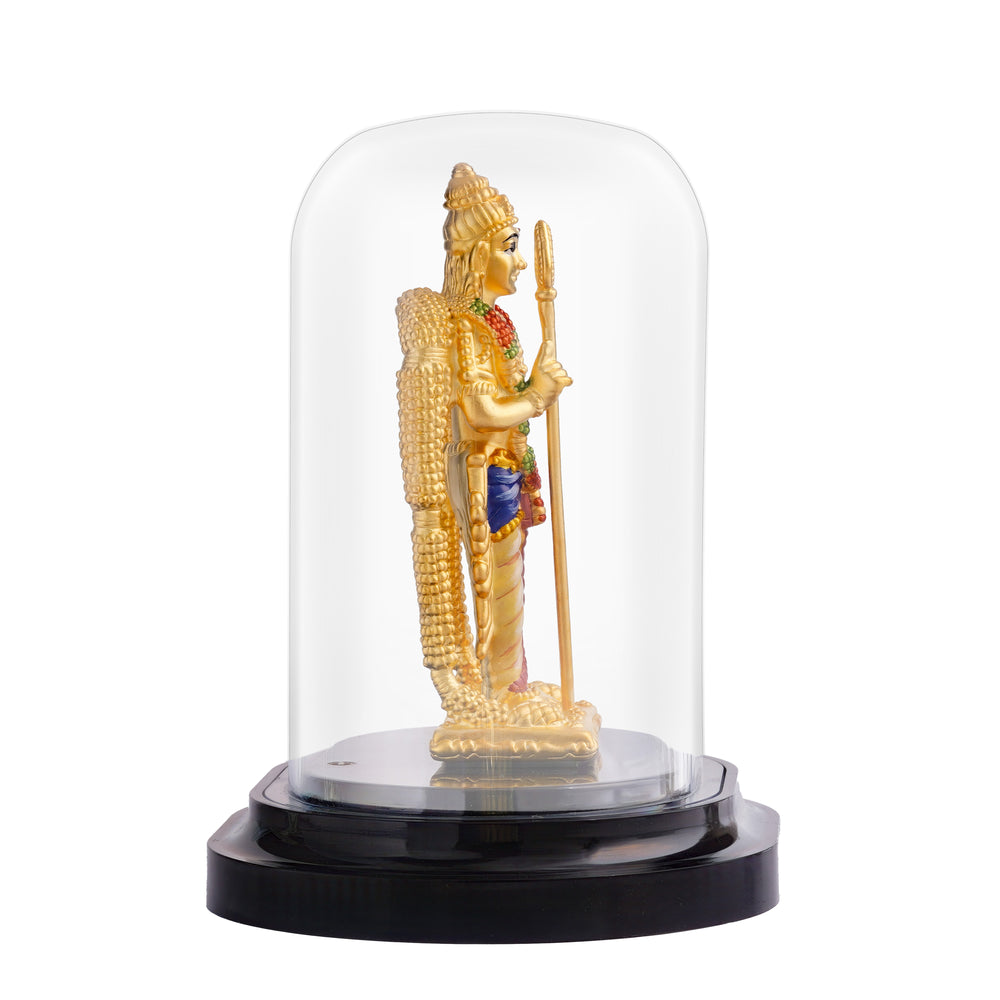 Silver Murugan Statue for Pooja Room and Home Décor