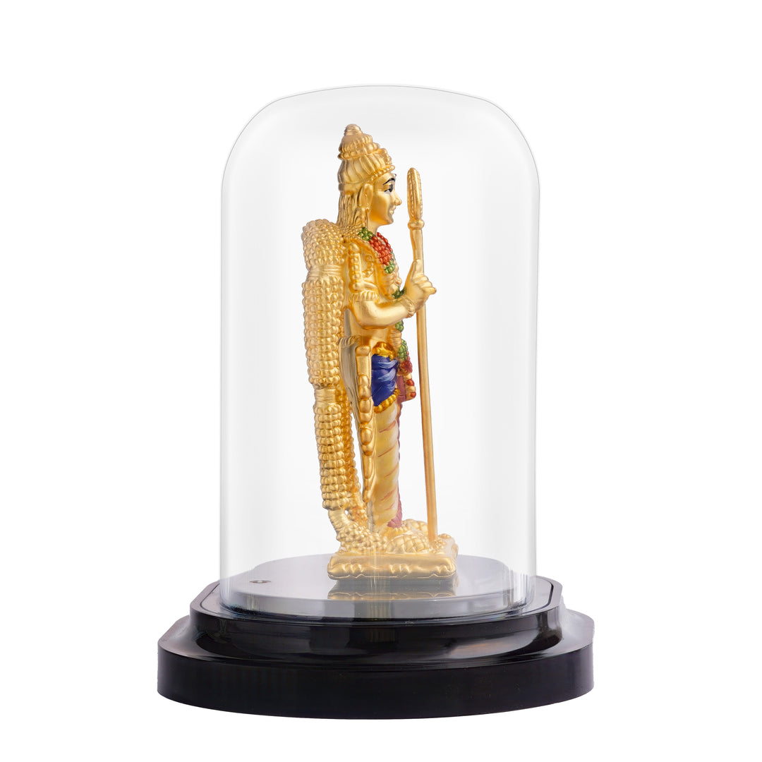 Silver Murugan Statue for Pooja Room and Home Décor