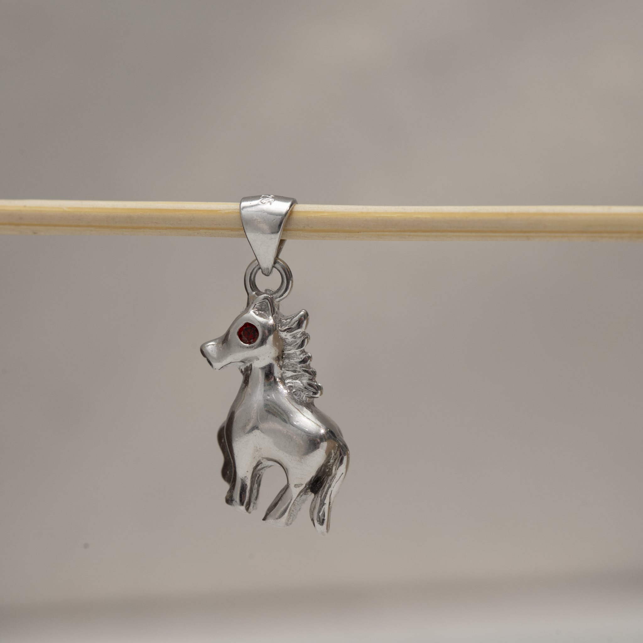 Silver horse charm pendant jewellery