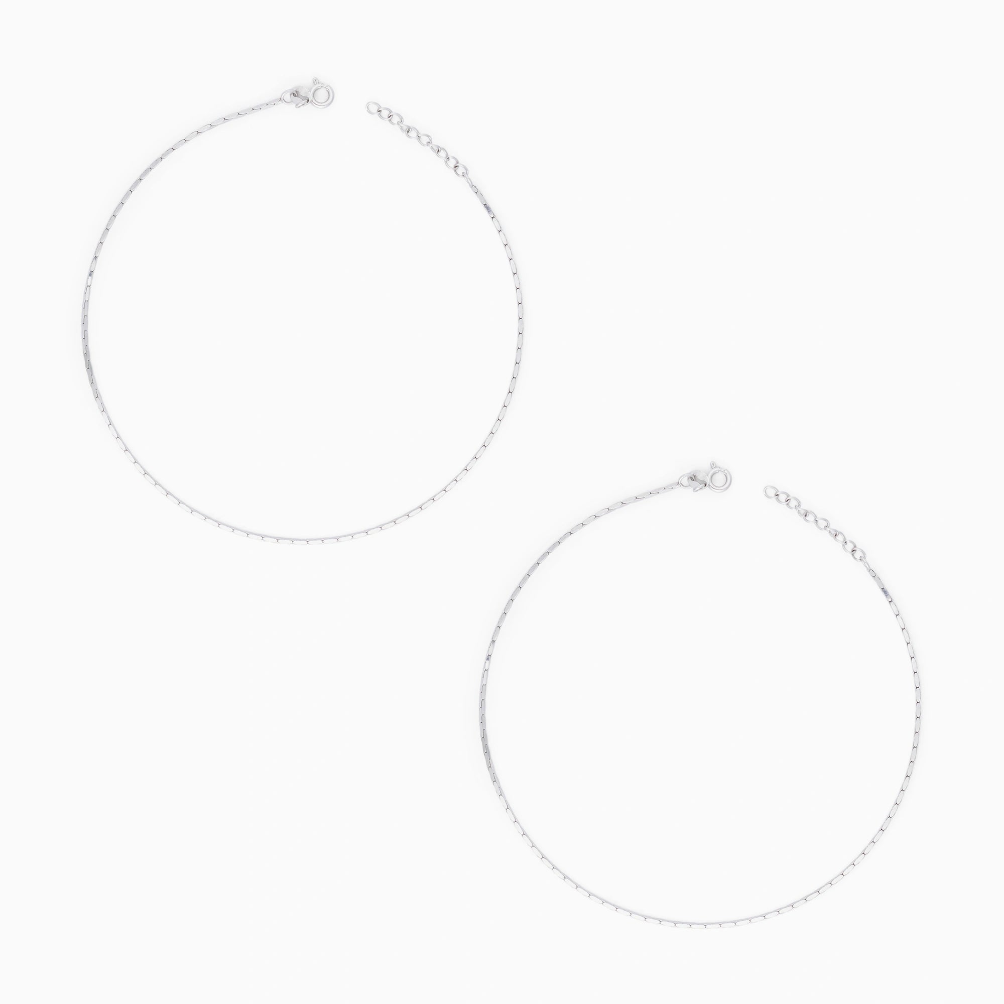 Sleek Bar Designed Anklet Ishna