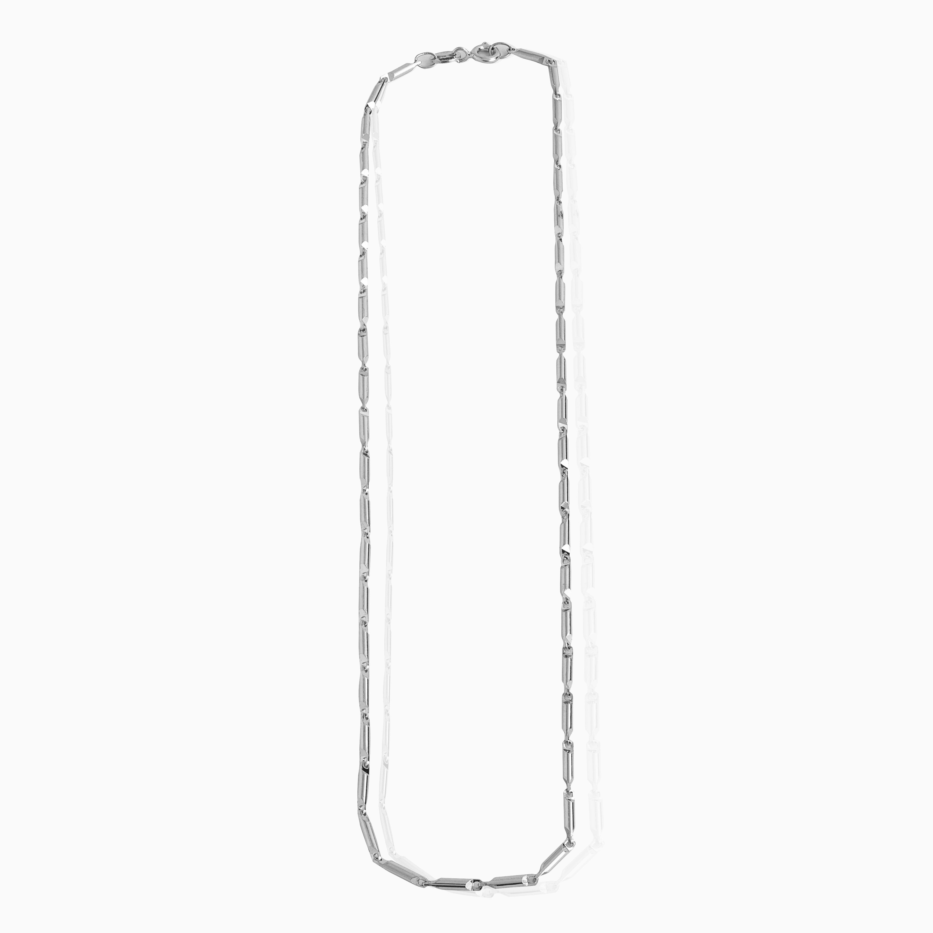 Sleek silver chain for daily wear