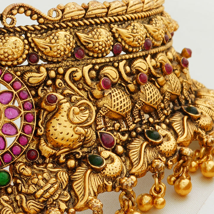 South Indian Annam Design Bridal Necklace