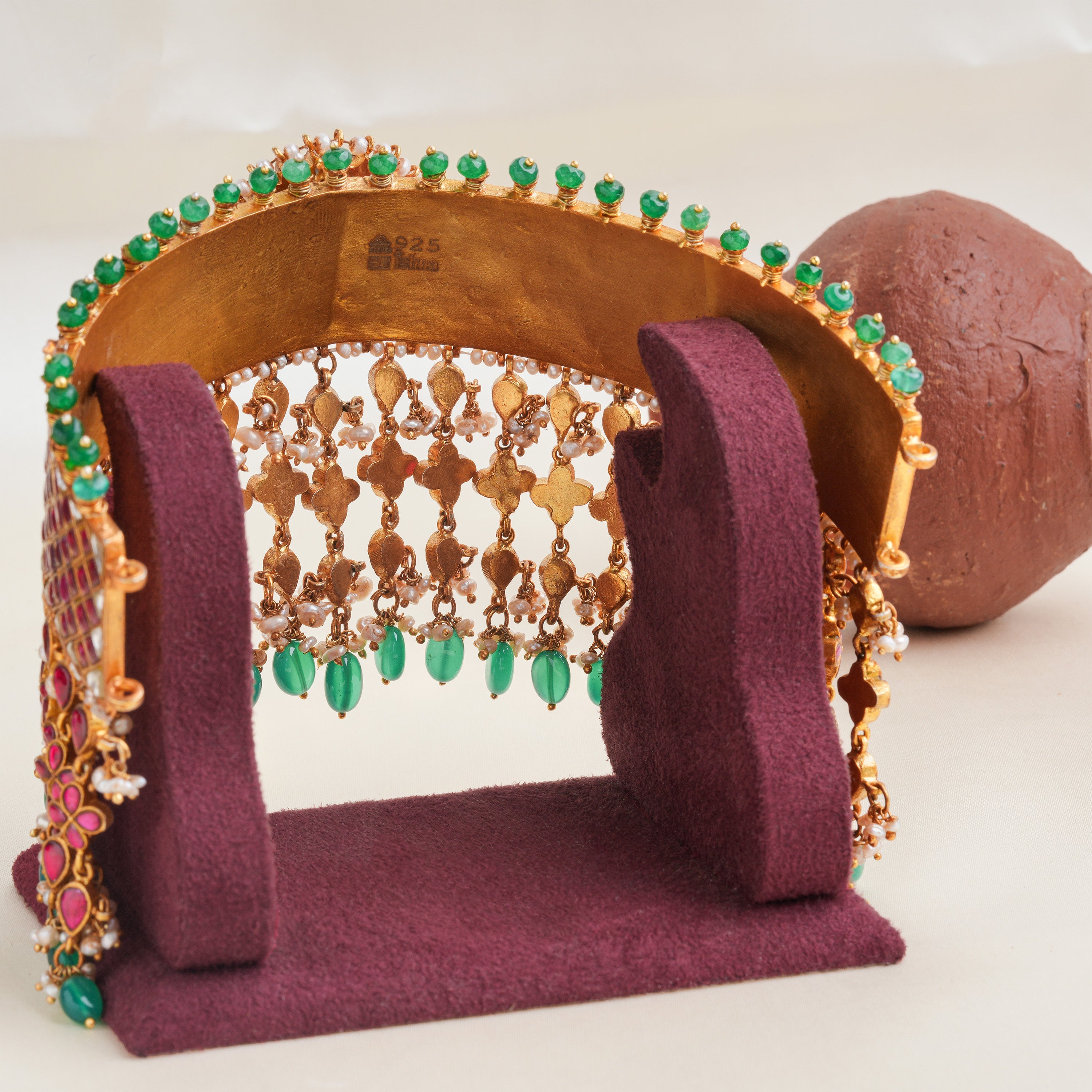 South Indian bridal Kundan choker jewelry