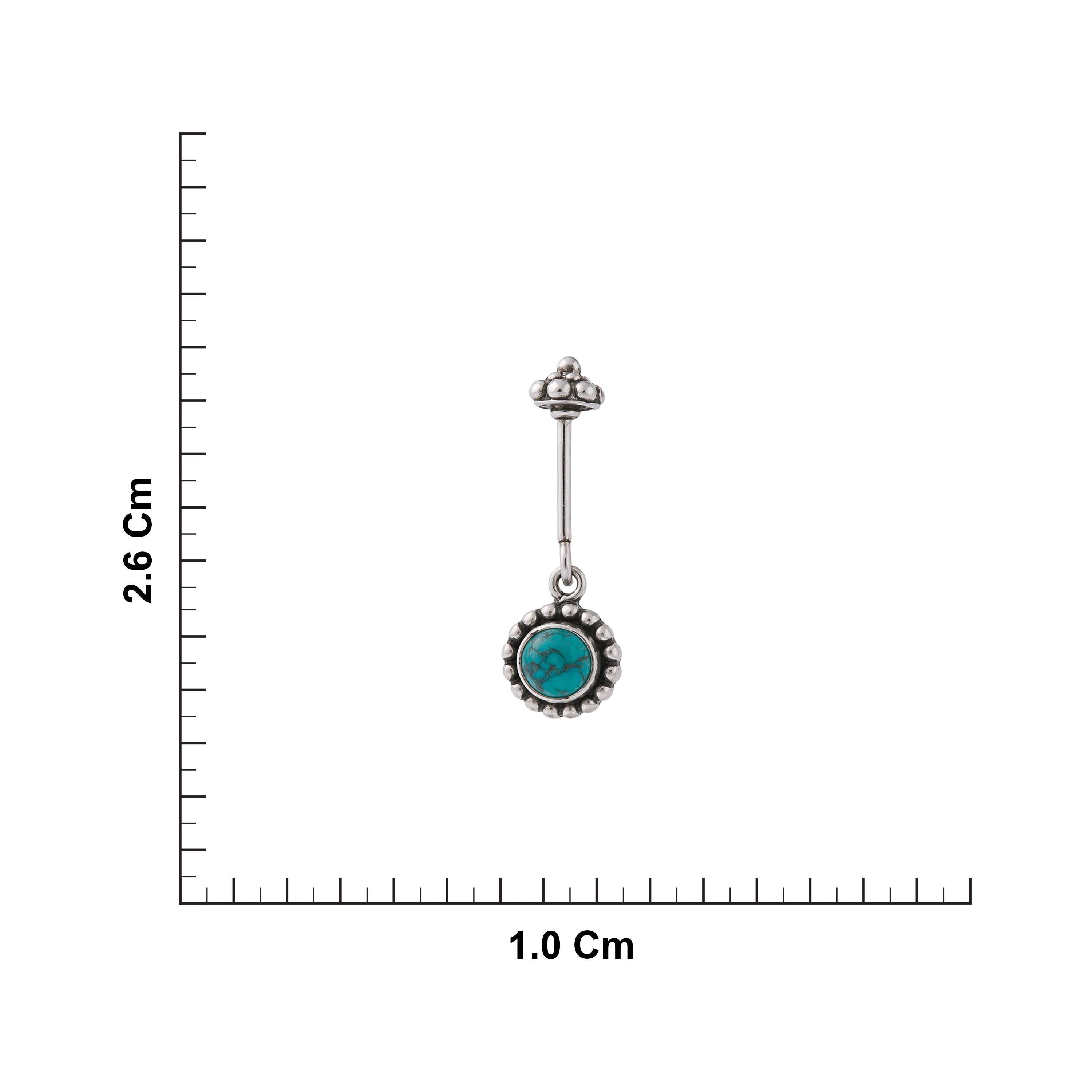 Sterling Silver Turquoise Koppu Ishna