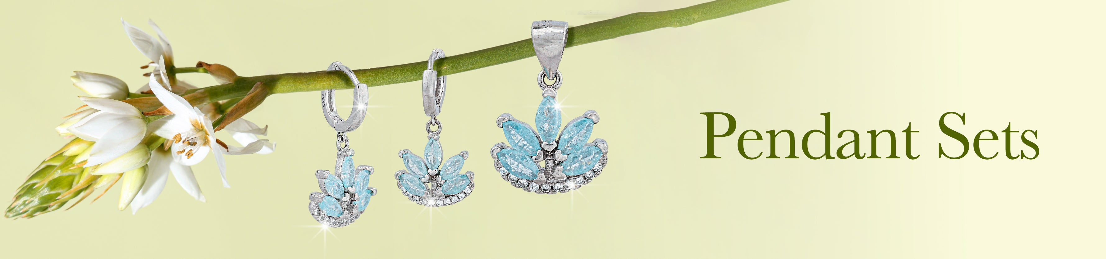 Sterling pendant sets Banner Desktop