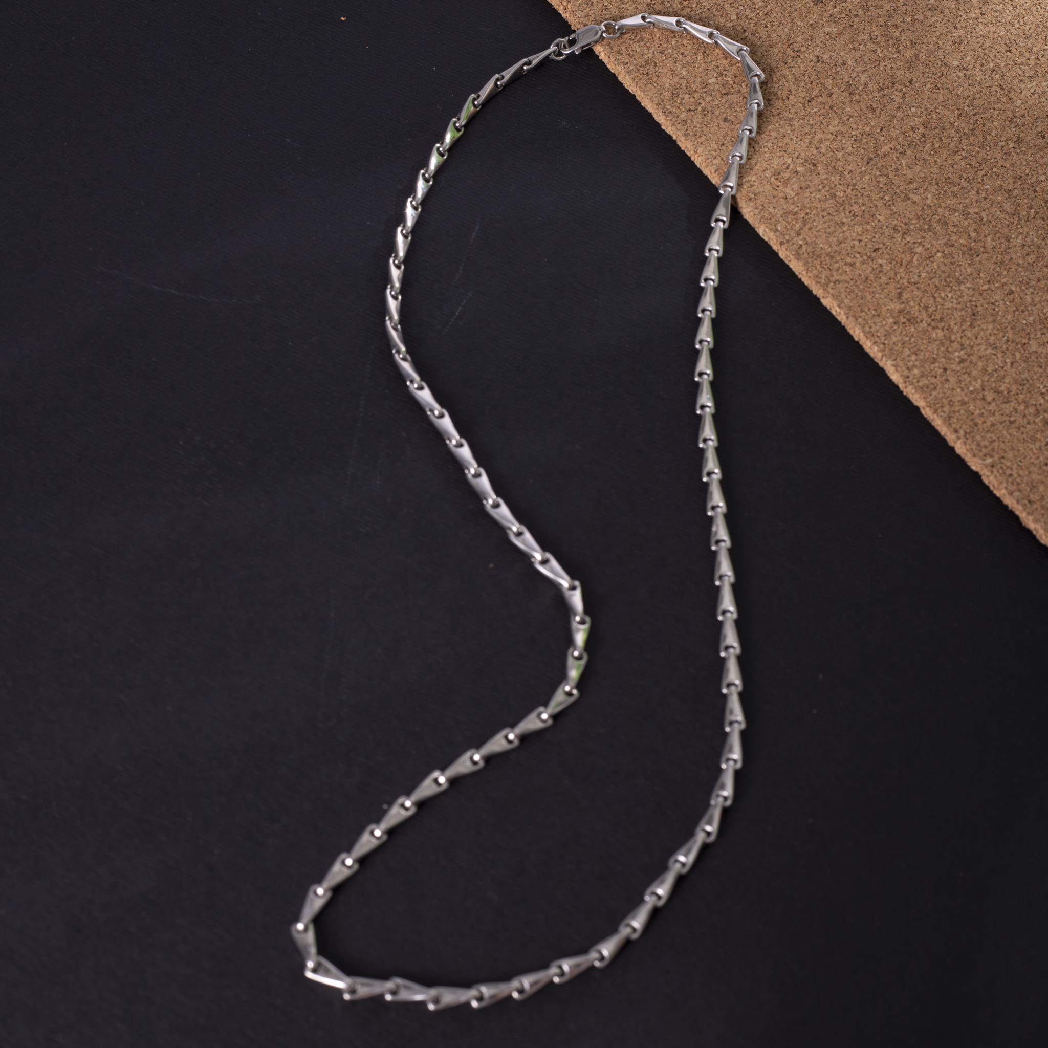 Sterling silver arrow link chain