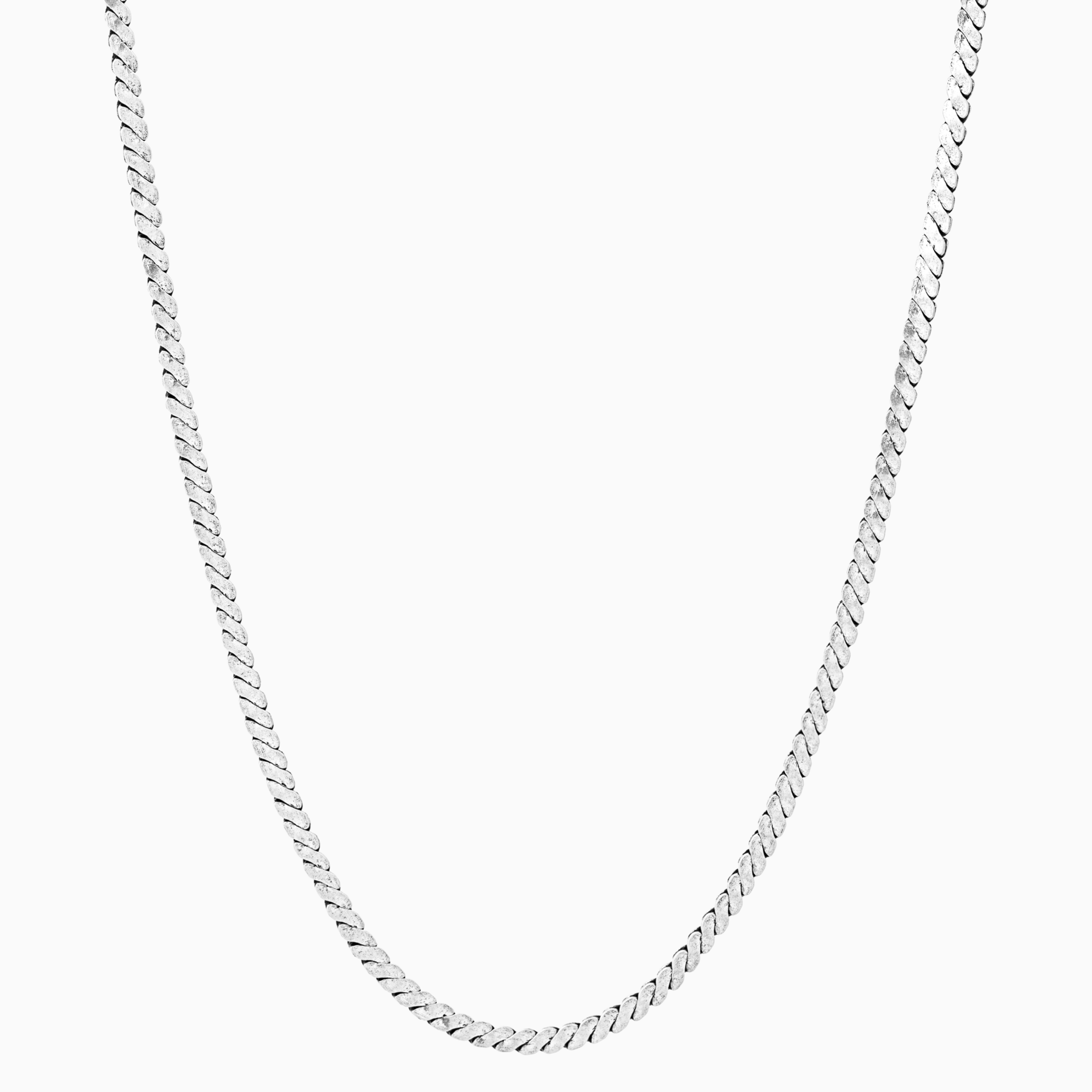 Sterling silver flat chain 