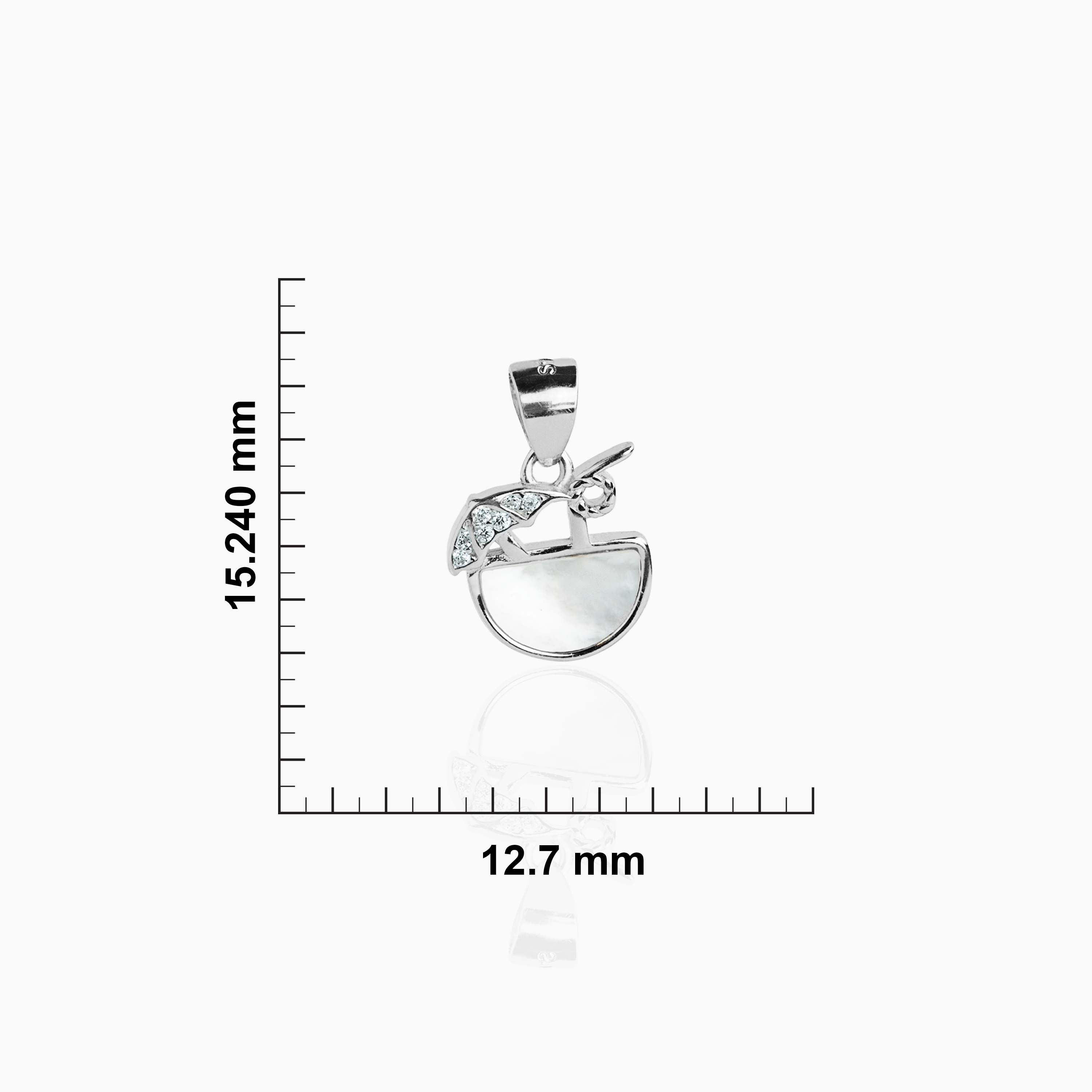 Sterling silver umbrella jewellery