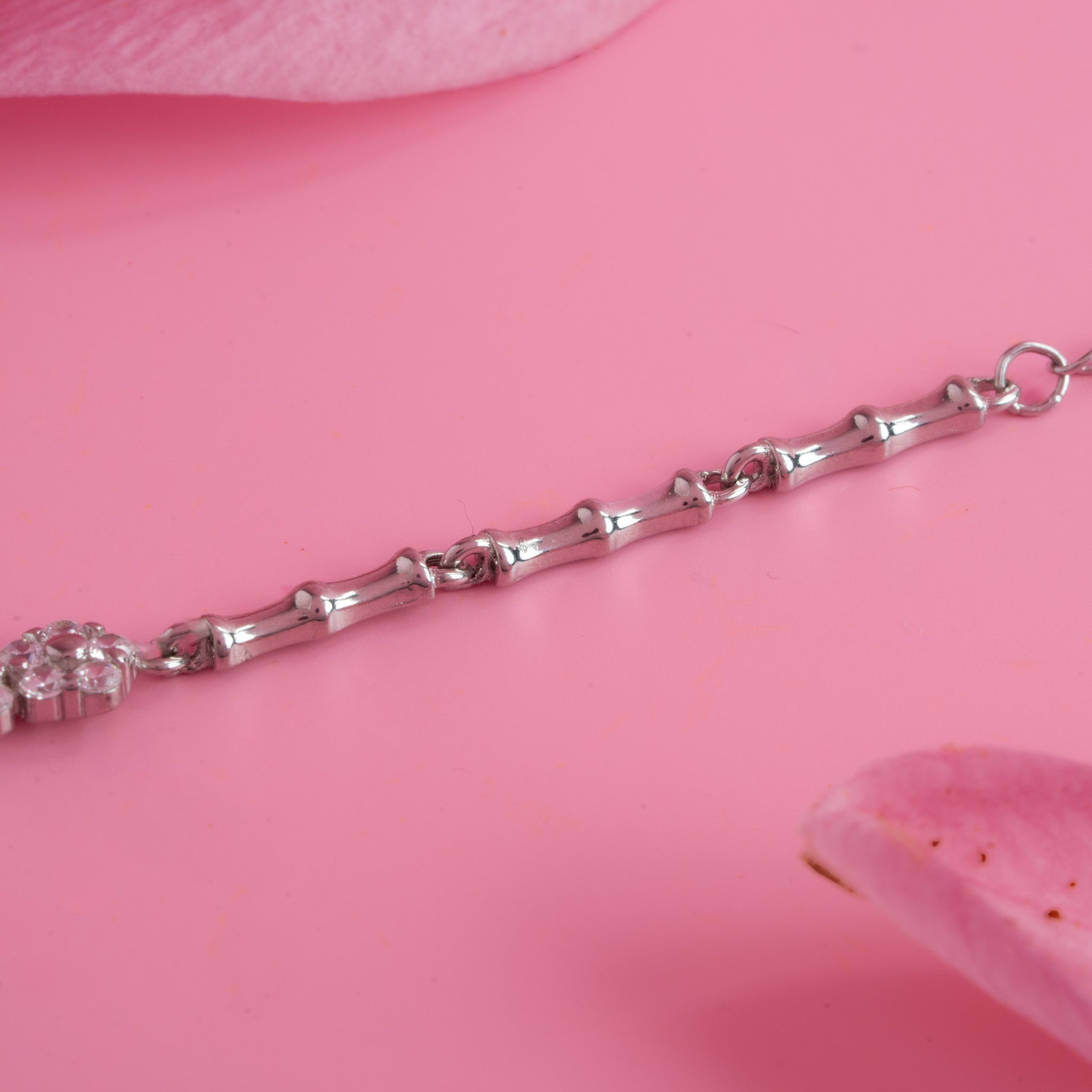 Teddy bear enamel bracelet for children