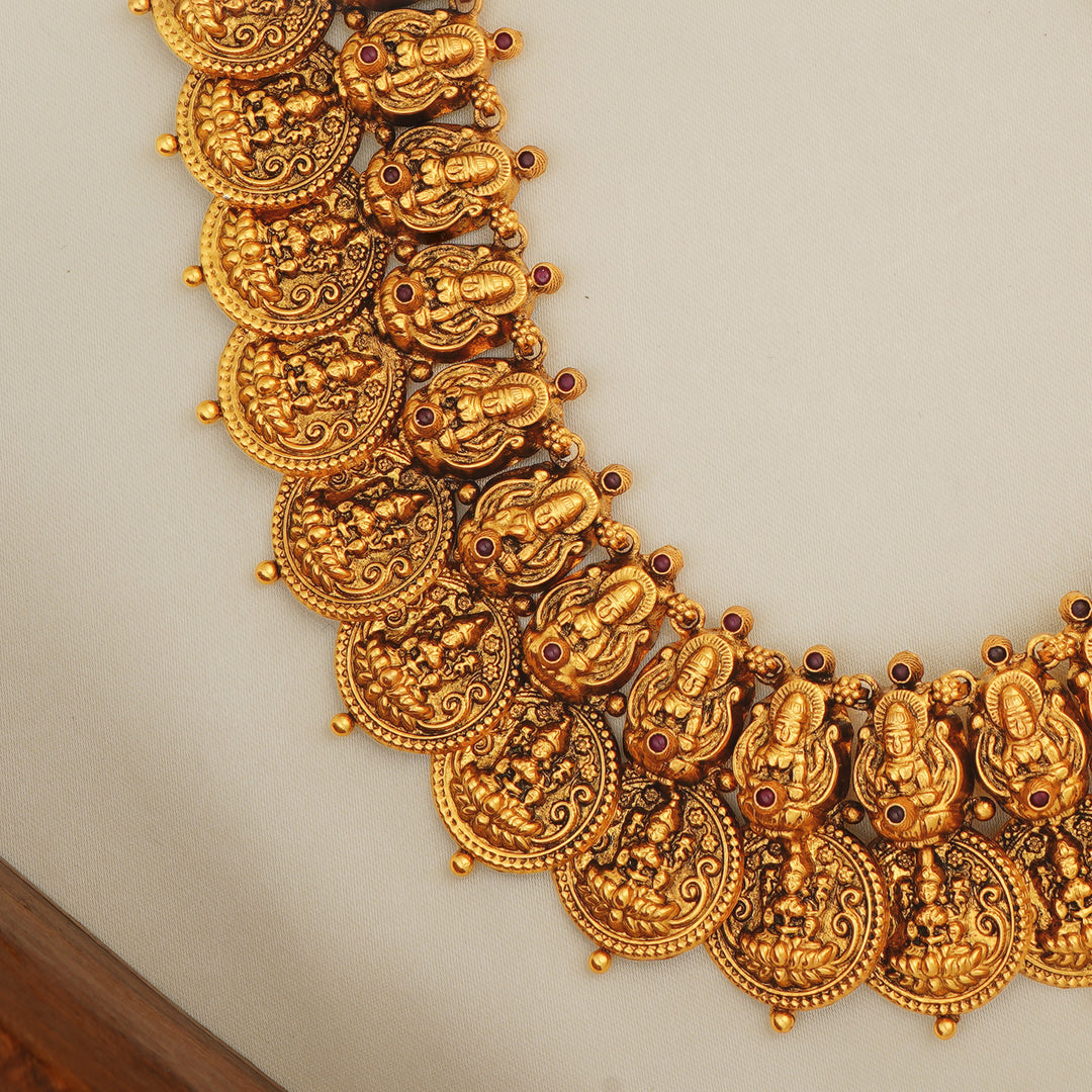 Temple Style Kasumalai Necklace