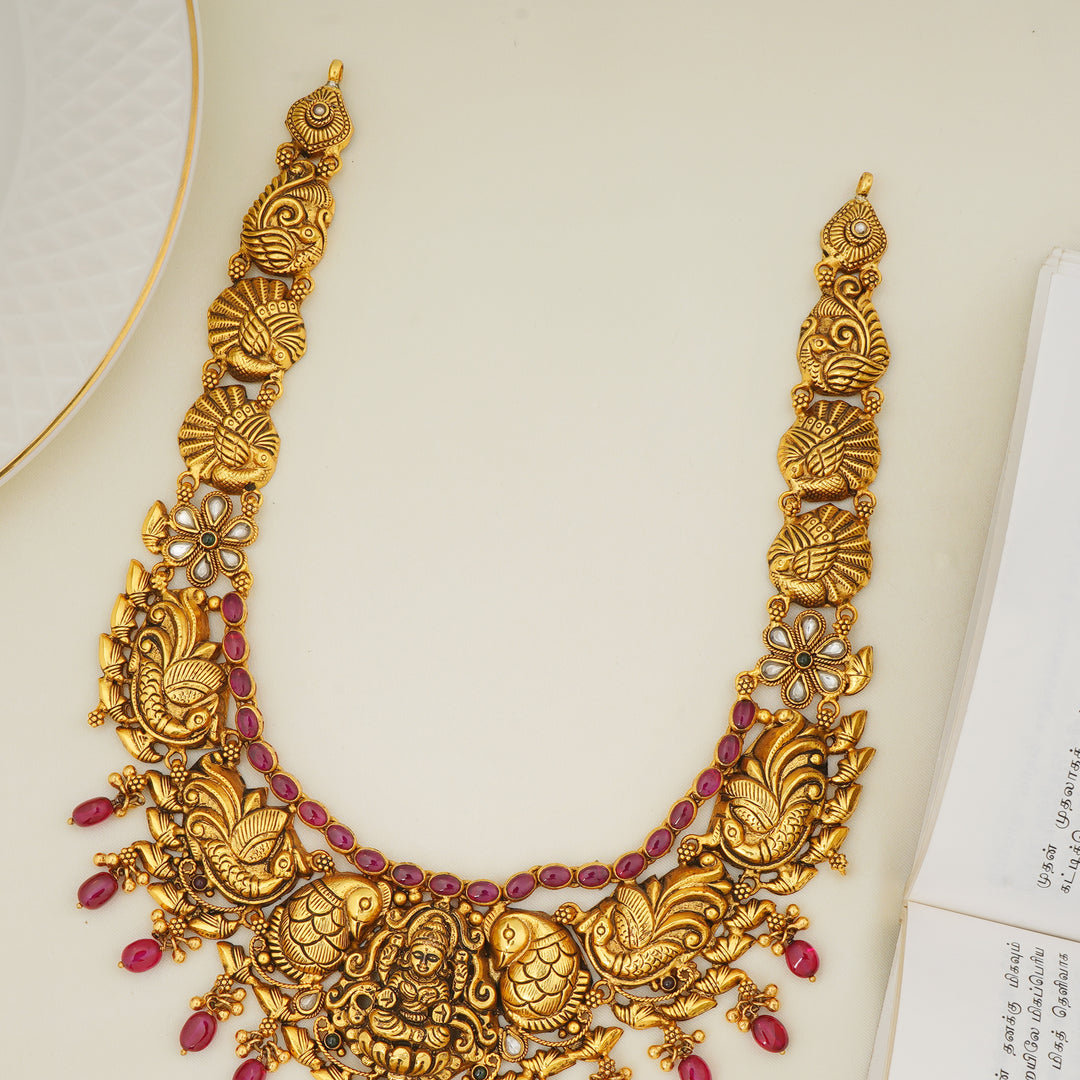 Traditional temple jewellery haram