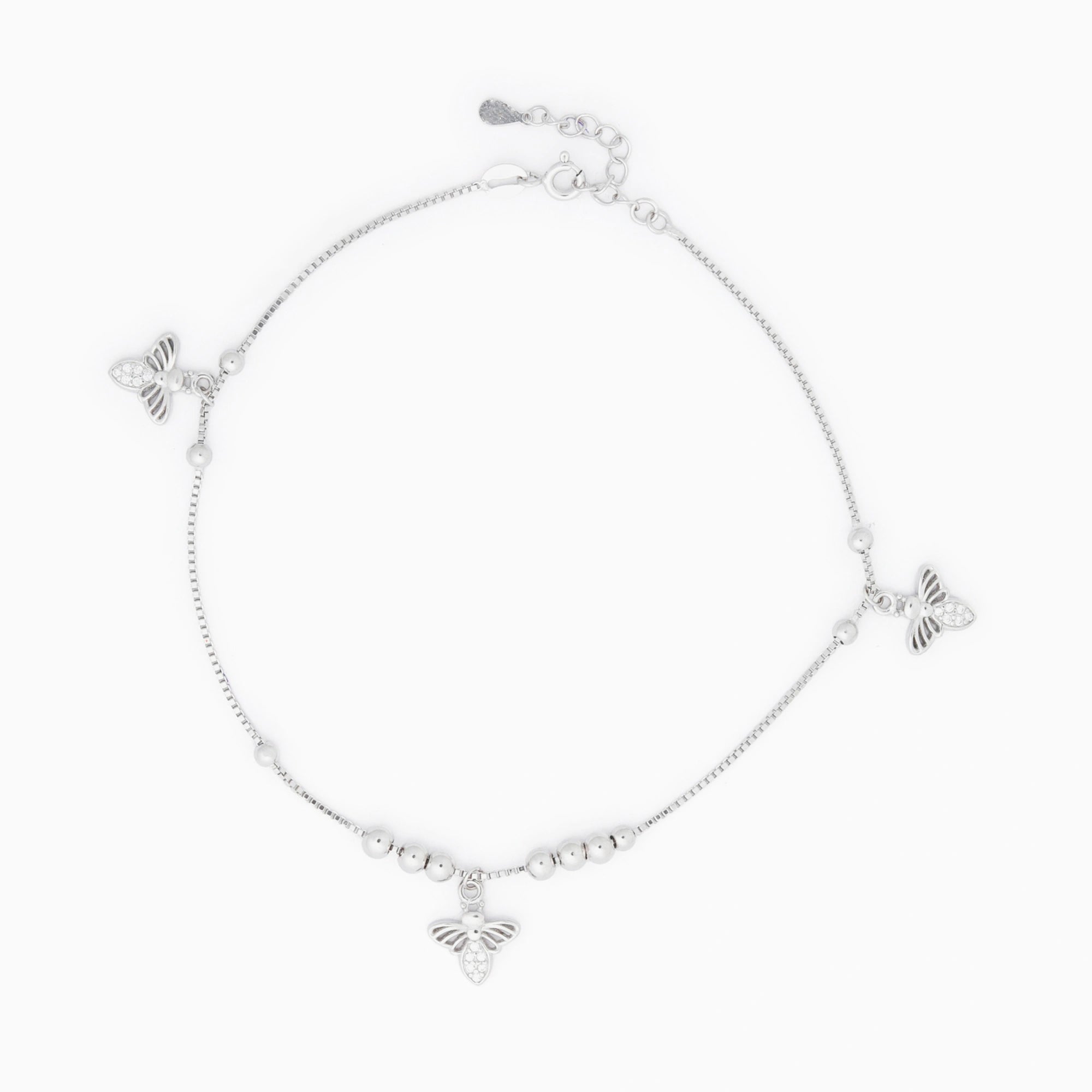 Triple Bee Anklet Ishna