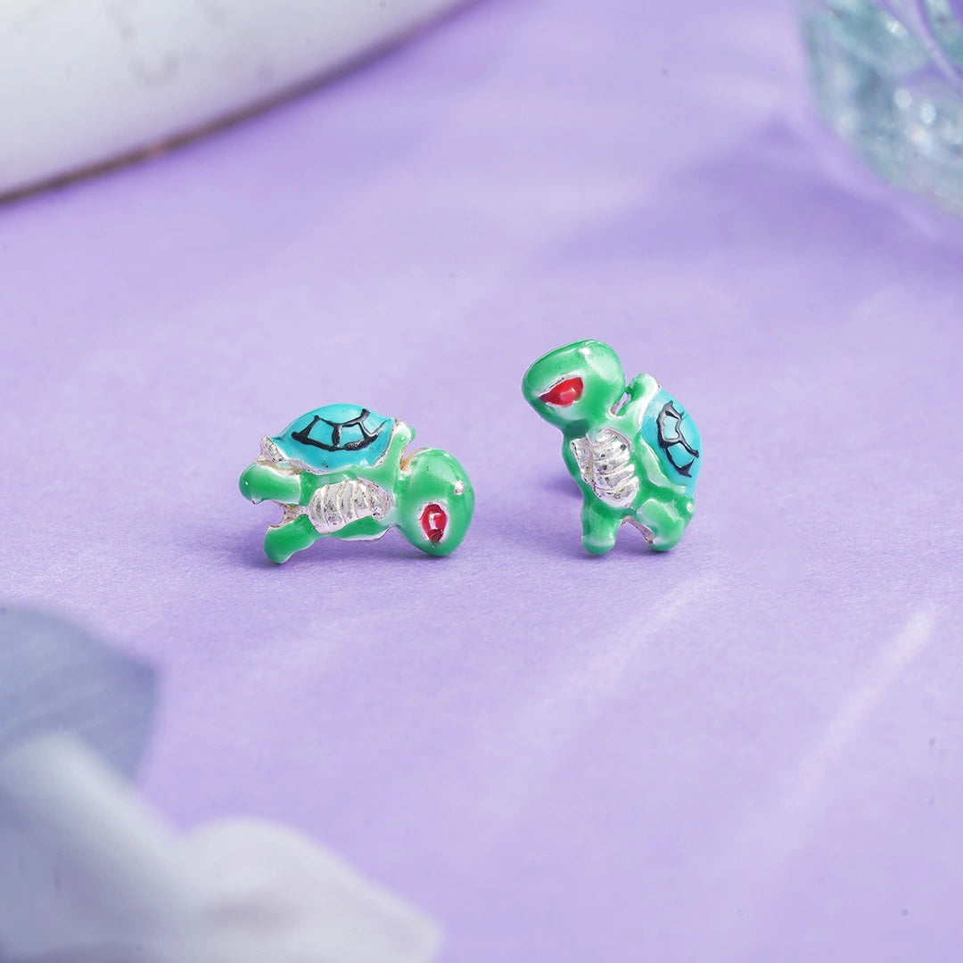 Turtle Stud Earrings Ishna