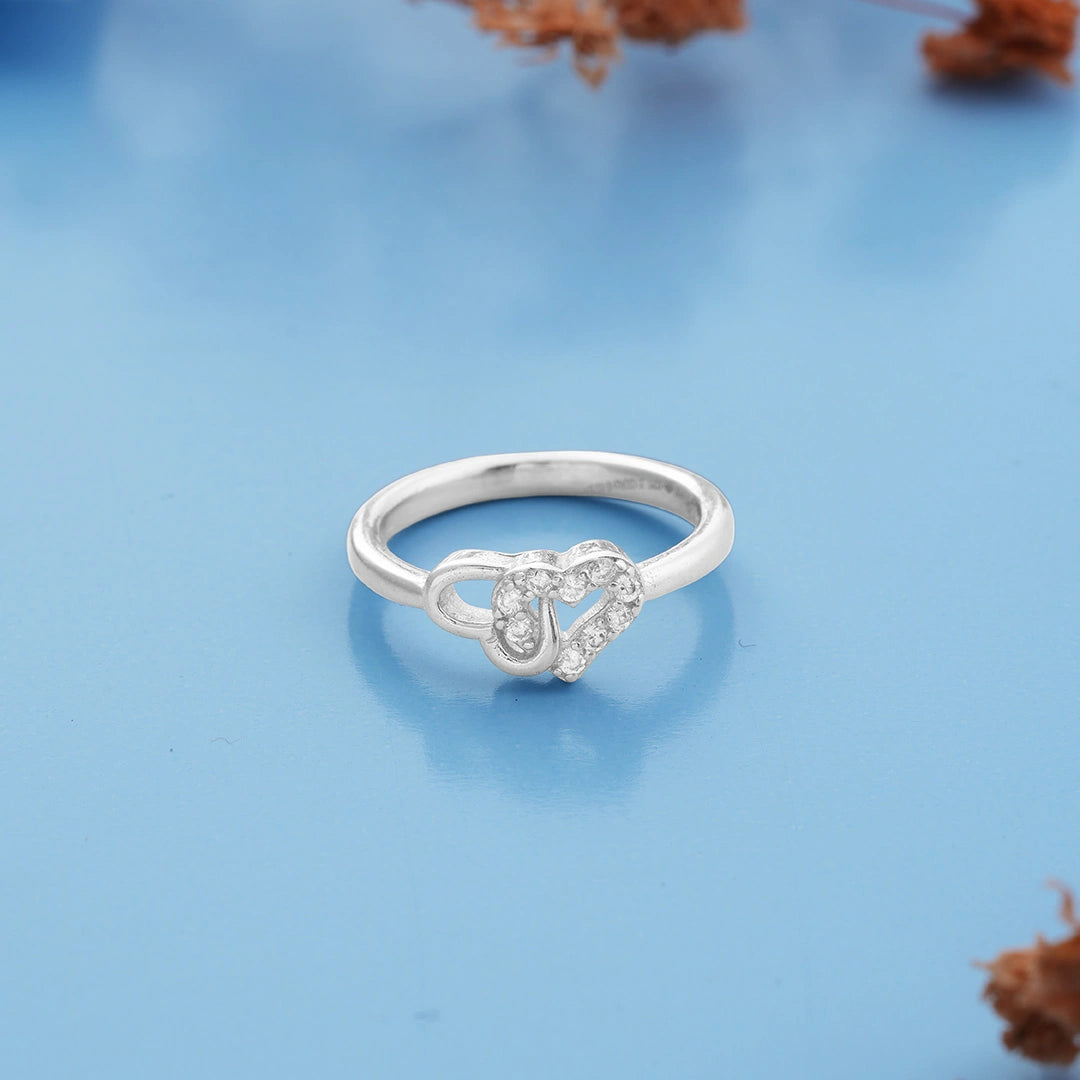 Twin Heart Ring Ishna