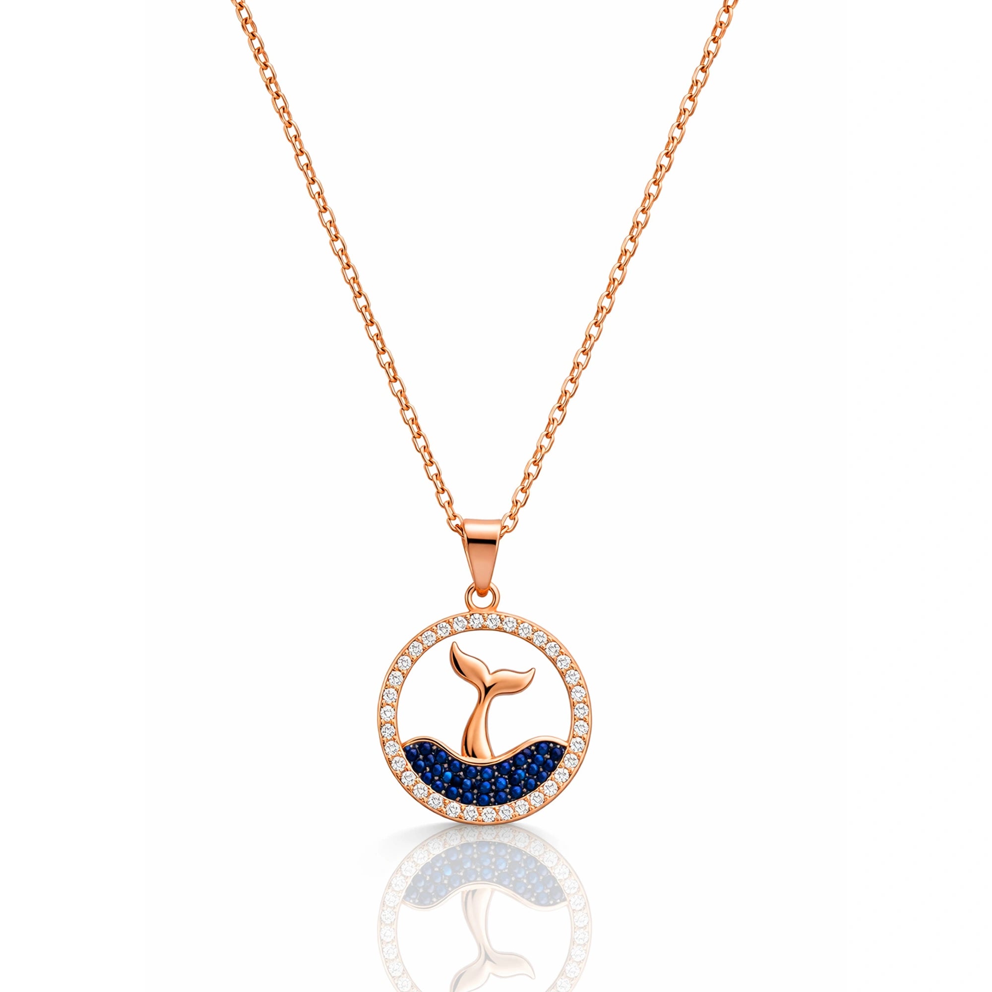 Whale Tail Pendant Chain Ishna