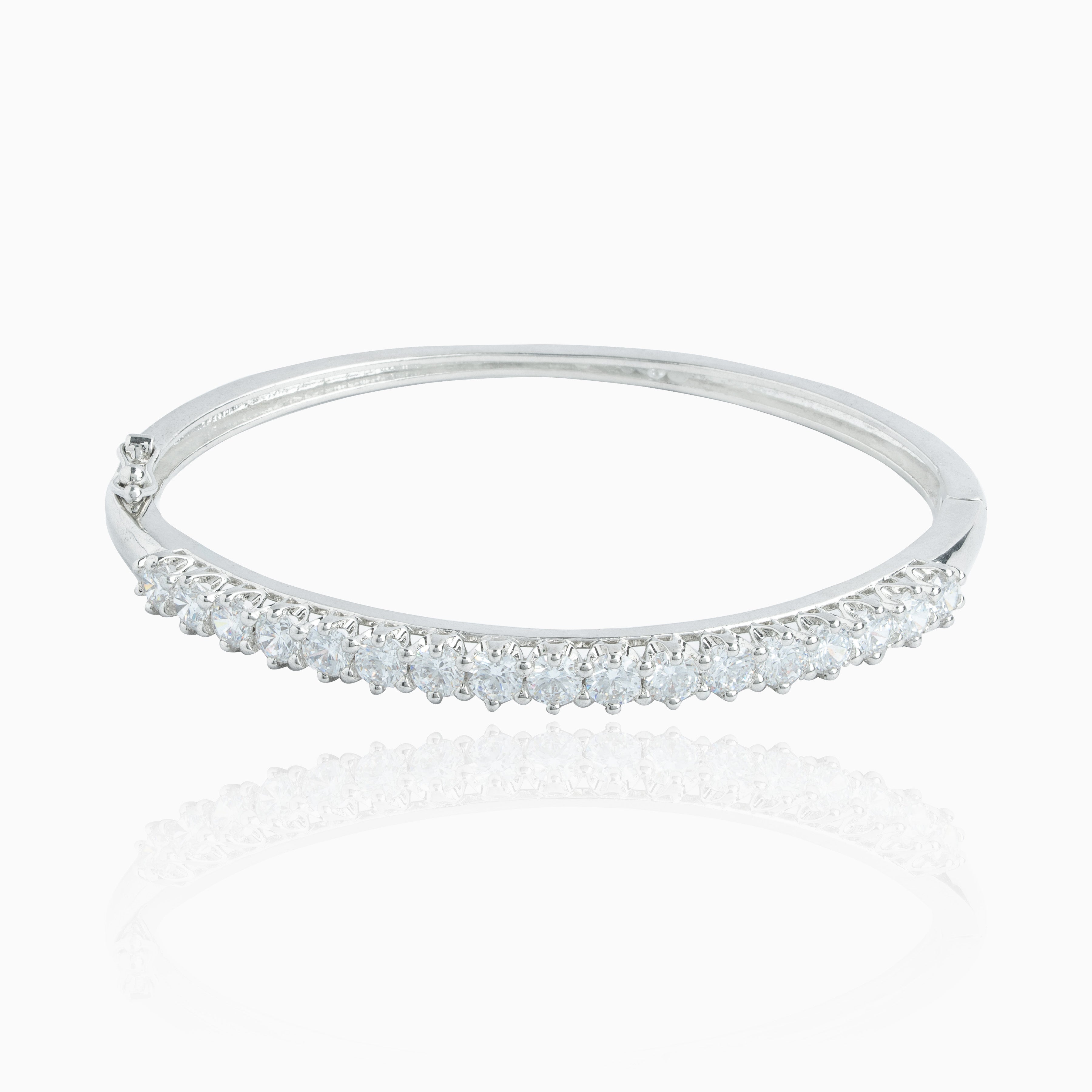 Women’s silver kada for daily and party wear