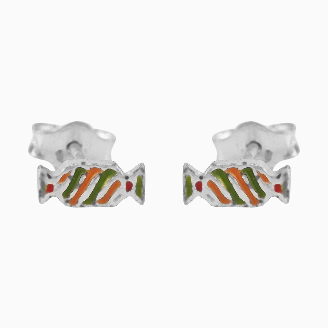 Wrapped Candy Kids Studs Ishna