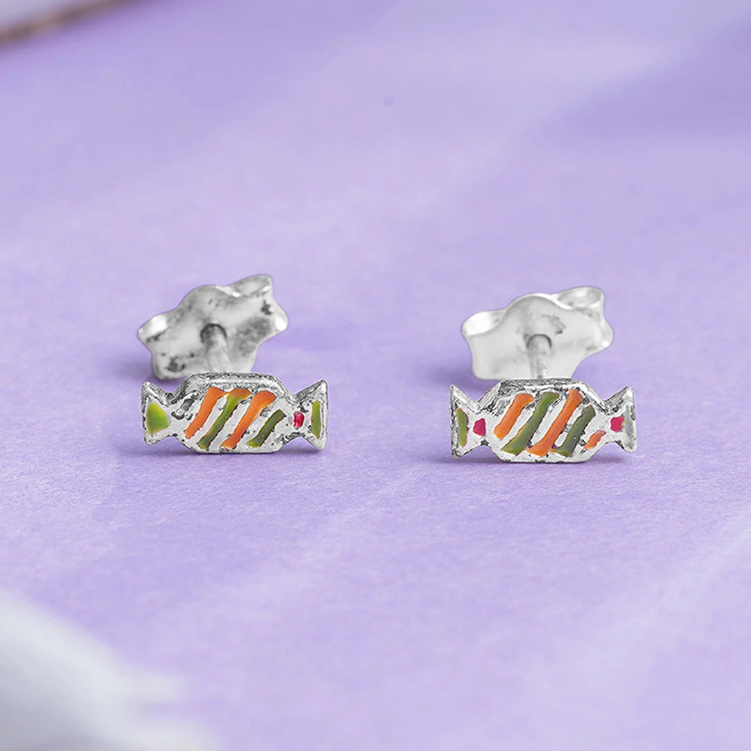 Wrapped Candy Stud Earrings Ishna