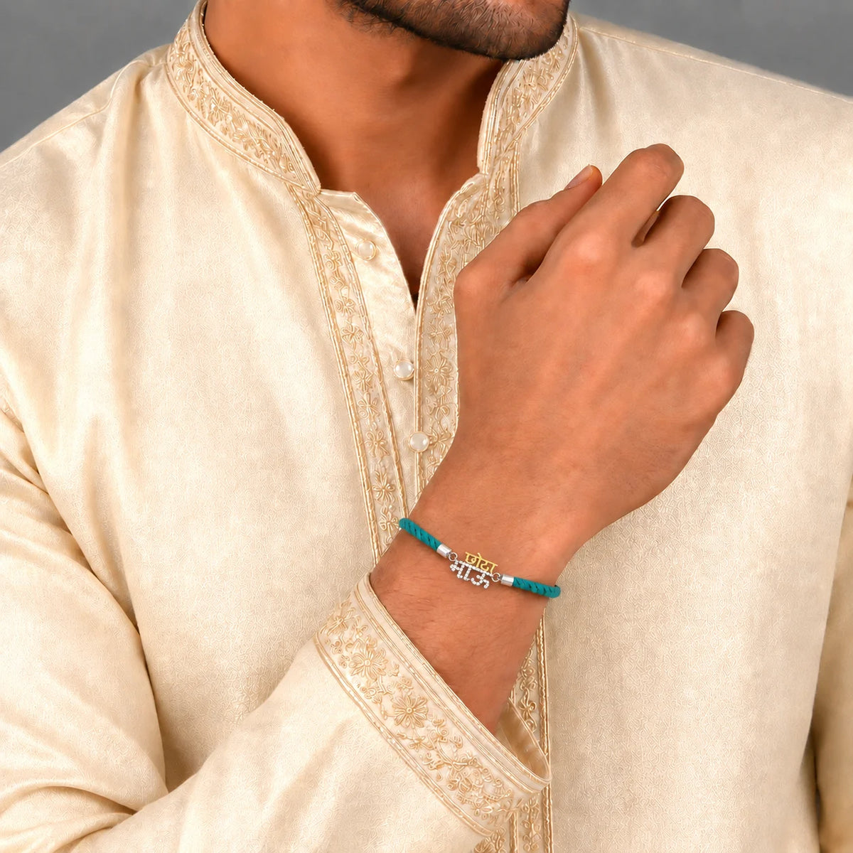 Adjustable 925 Silver CHOTTA BHAI Rakhi
