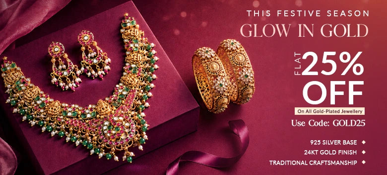 Festive Wear Jewellery Collection Banner Mobile