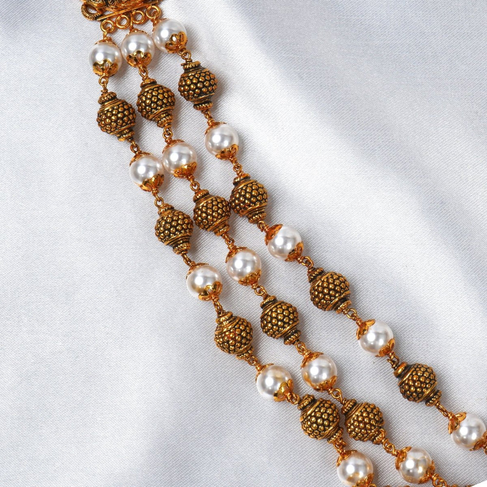 Deep Nagas Pearl Triple LayerMalaiIshna