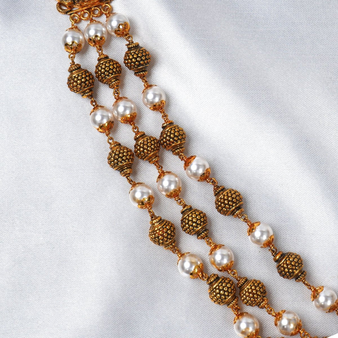 Deep Nagas Pearl Triple LayerMalaiIshna