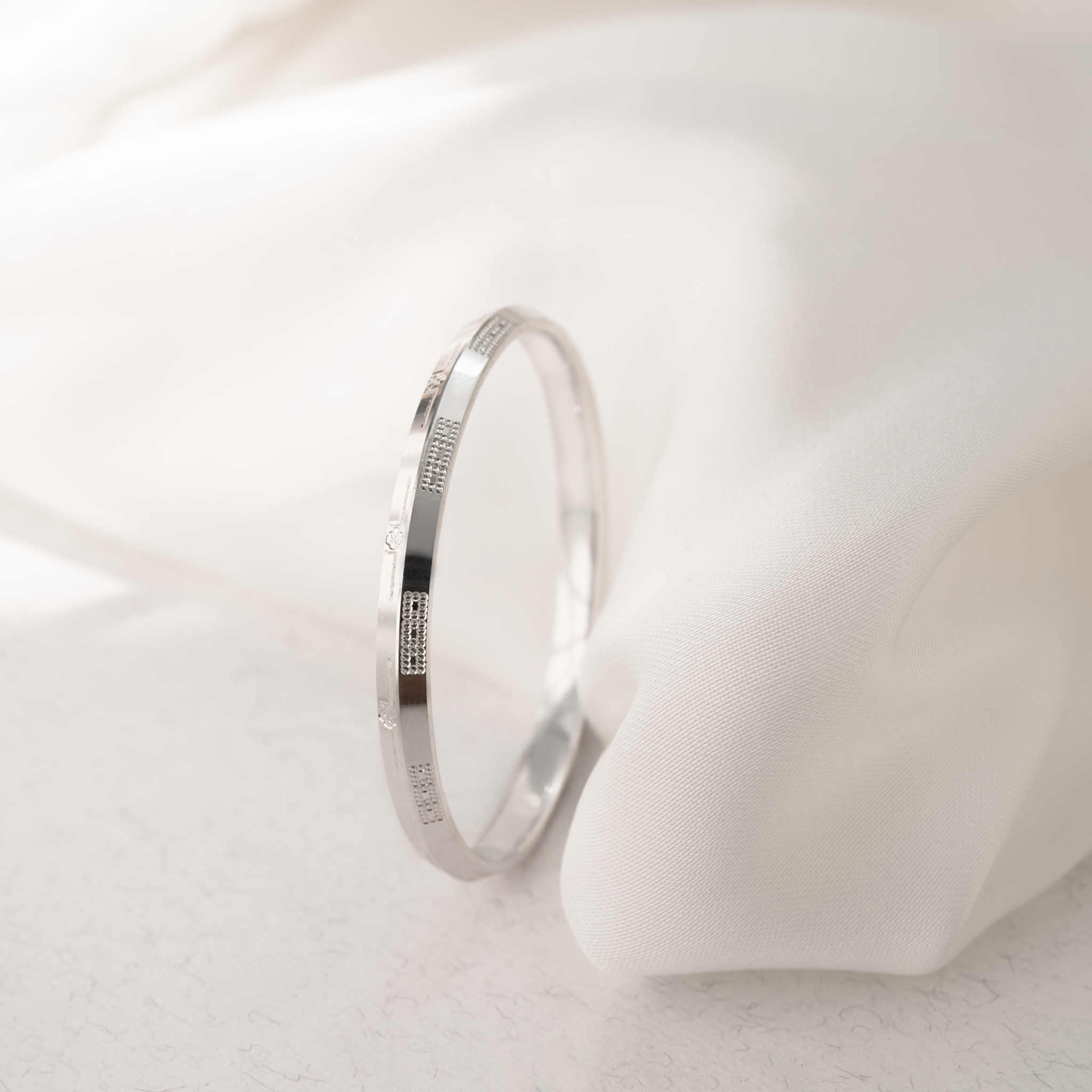 everyday wear silver kada for men