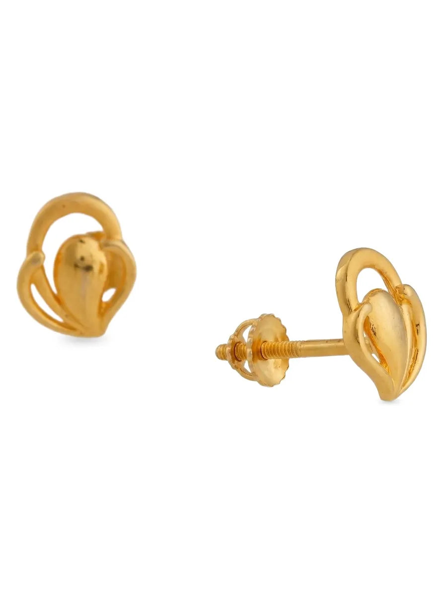 gold plated 925 silver earrings for women